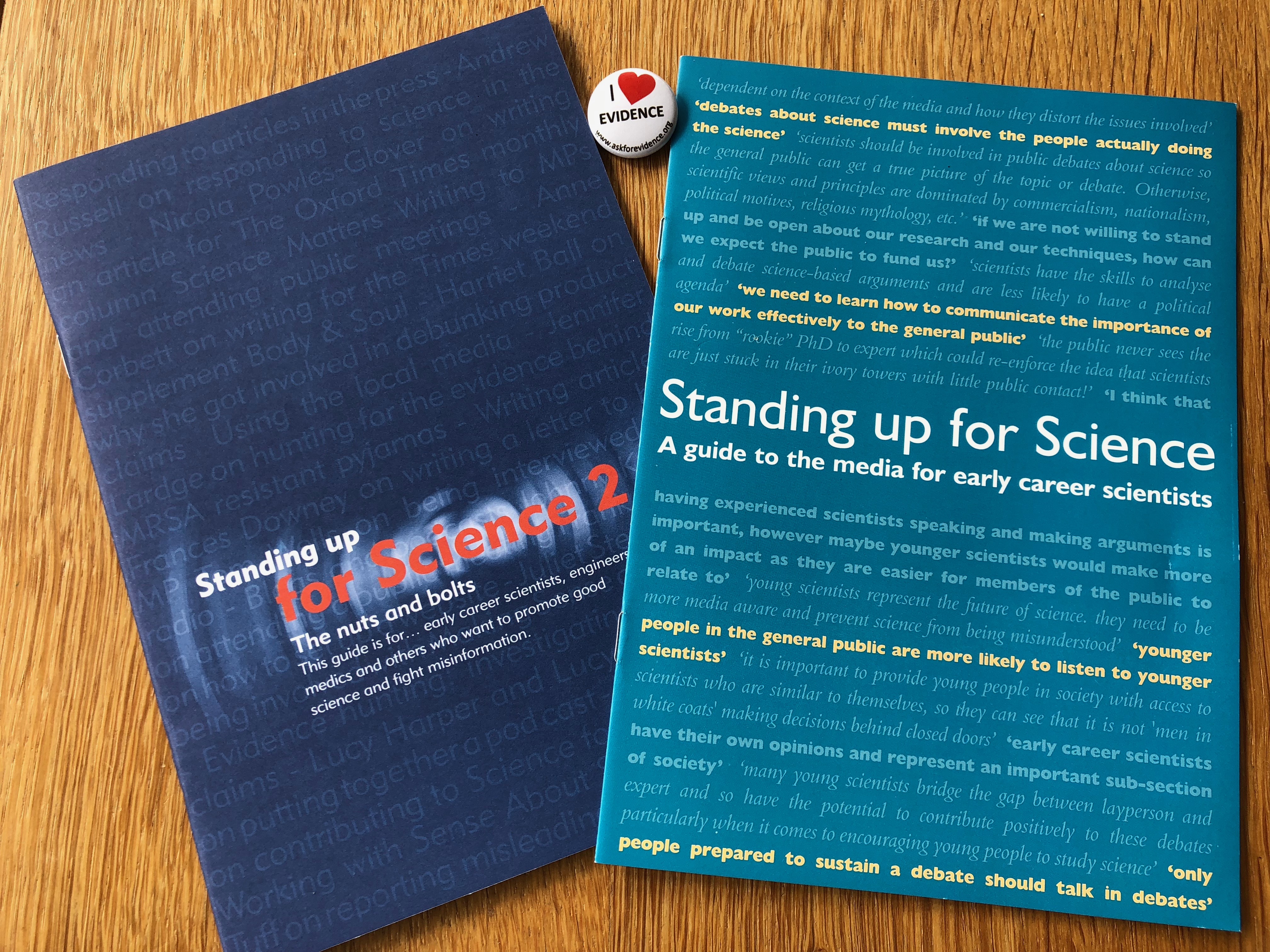Standing up for Science