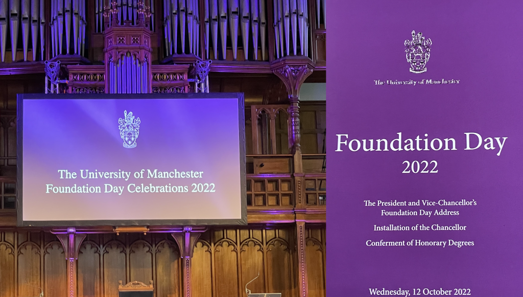 Foundation Day 2022 manchester University