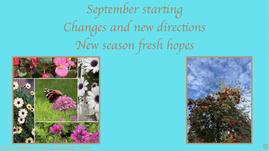 September photos and haiku